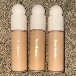 Rare Beauty Foundation lightly used bundle of 3. See pics for colors.